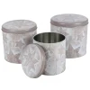Weihnachts-Metalldosen 3Er-Set Design 1