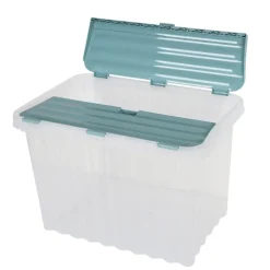 Wellenbox Mit Klappdeckel 17 Liter Pastell/Schwarz