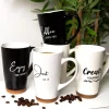 Xxl-Porzellan-Kaffeebecher 400Ml Matt